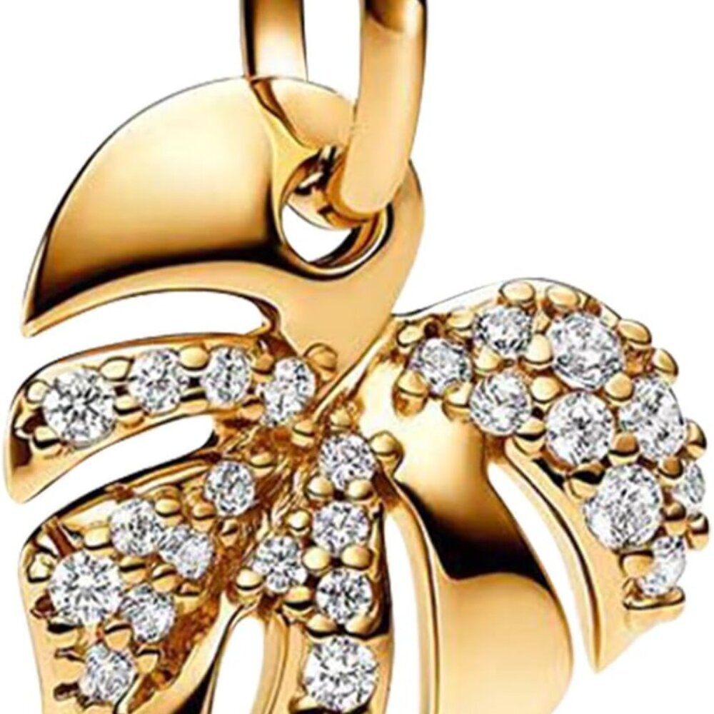 925 Sterling Silver Charms Iron Cool Man Golden Bear Cute Mouse Beads For Women